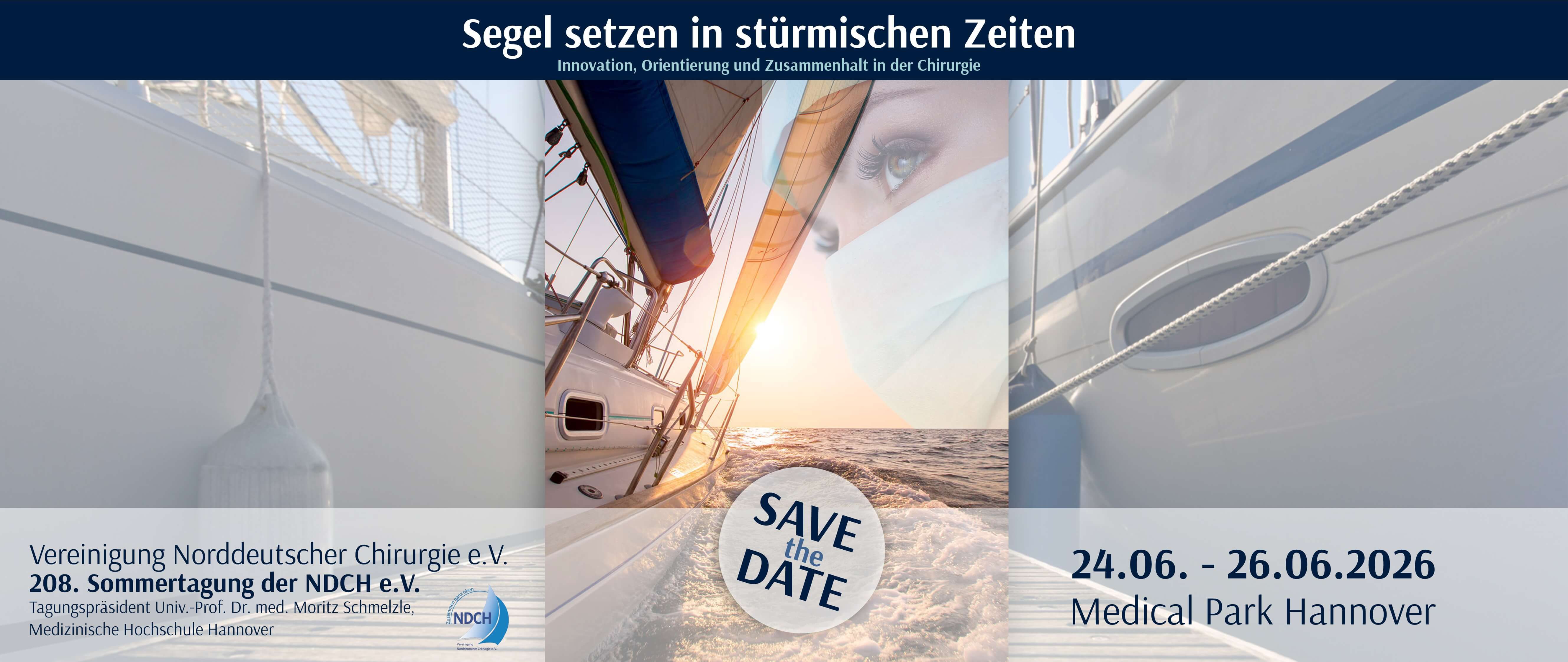 SAVE the DATE 208. Sommertagung der NDCH e.V. im Medical Park Hannover
